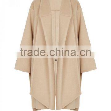 Woven Warmest Winter Women Wool Cashmere Coat photo-5