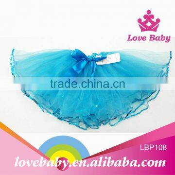 Customized children fancy tulle ballet skirt