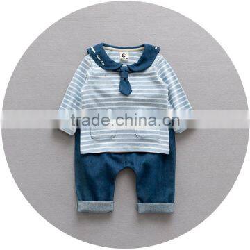 S17742A Kids 2017 Autumn Cotton Boy Clothing Set photo-3