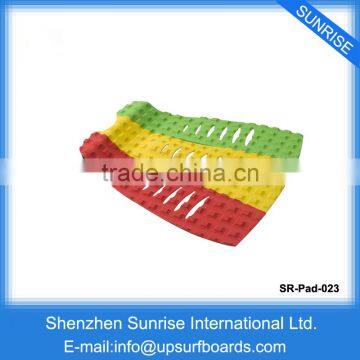 New Traction Made in China Custom Surfboard Traction Pads 3M Glue EVA Surf Traction Pad