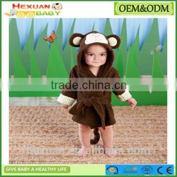 Hooded Animal Bathrobe Cartoon Baby Towel Character 12 photo-6