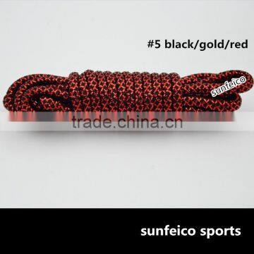 2016 High Quality Glitter Round Rope Shoelaces 51"~Mixed Colors~Sneaker Glitter Sparkle Rope Laces Hiking Boot Lace photo-2