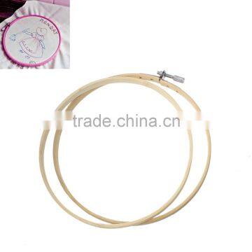 Tools Cross Stitch Supplies Circle Round Natural Bamboo Embroidery Hoops