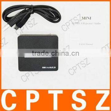Mini HDMI 1.4 to HDMI+Audio Repeater 3D Video & 4Kx2K Audio Extractor Splitter photo-6