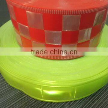 Color Custom Reflective PVC Tape Belt With EN471 Class 2 Standard photo-4