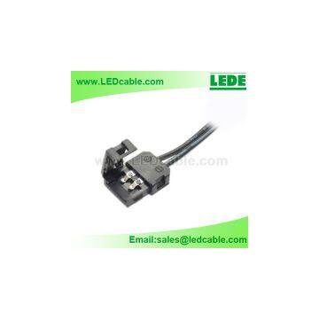 New Released, Totally Black, Solderless LED Strip Connector Cable