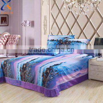 non woven disposable 3d bedsheet fabric for wholesale