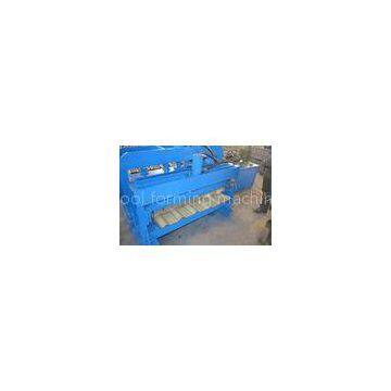 5.5KW Aluminum Step Glazed Tile Roll Forming Machine With Chain Driving