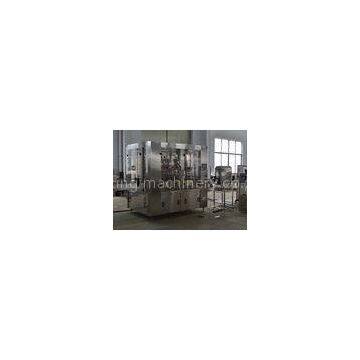 Automated Glass Bottle Wine Filling Machine CE ROHS , Washing Filling Capping Machine
