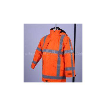 FR Woven HV Orange Fabric