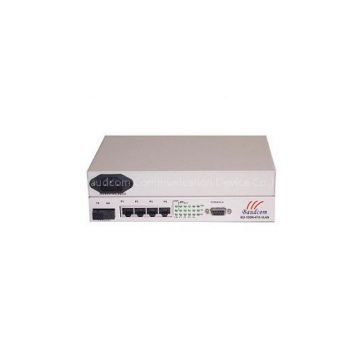 4 ports 100M ethernet VLAN Media Converter