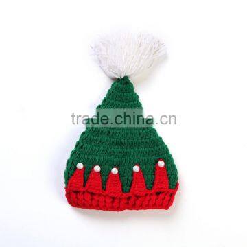 2014 Crochet hat Baby Boy/Girl handmade multicolor christmas tree style hat