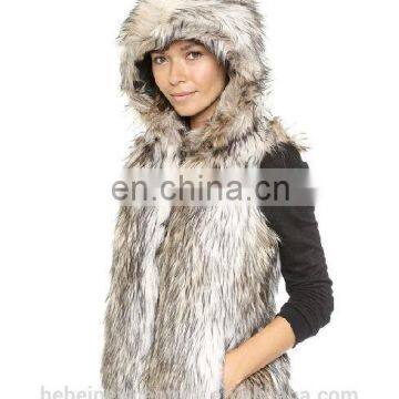 2017 A Forever Fairness New Design Women Faux Fur Vest