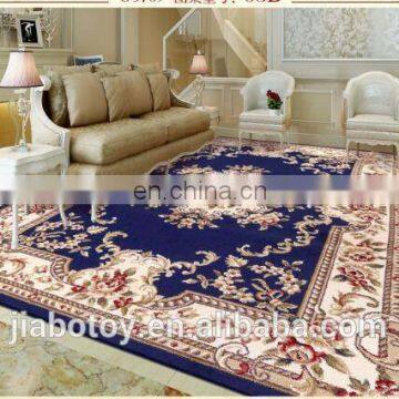 High quality the professional ribbed carpet factorygold flower shaped rug made in china 6x9ft hand made the persian carpet