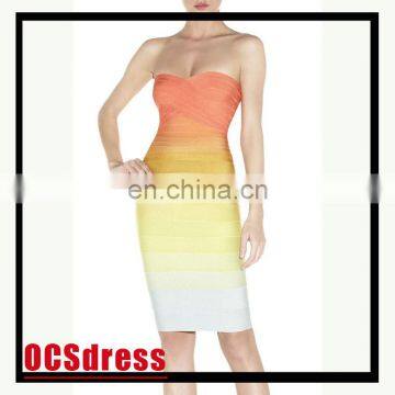 2015 New fashion ankle-length short sleeve girls wear elegent sexy party dresses for girls