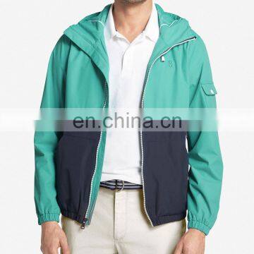 OEM college team clothes super soft new model windbreaker mock up jacket