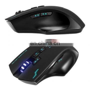 Dropshipping Combatwing W100 Rechargeable 2.4G Wireless Wired Gaming Mouse Optical Mice With 4 Adjustable DPI Levels & 8 Buttons photo-3