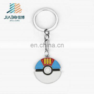 12 Style Pocket Monster Pokemon Pikachu Poke Ball Anime Keychain Keyring Pendant