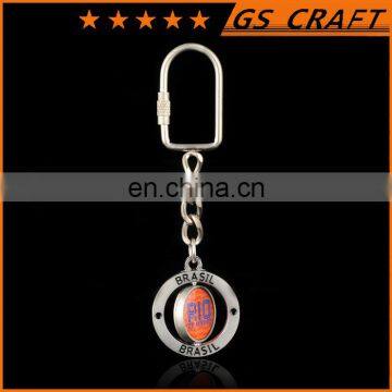 Wholesale Fashoin Customized Promotional Gift Zinc Alloy Custom Metal Keychain photo-2