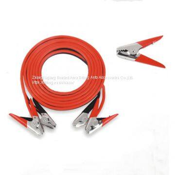 4Guage 12Feet Yellow Auto Car Battery Booster Car Emergency Kit Jump Leads Booster Cable photo-2