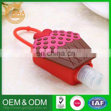 Colorful Custom Design Silicone 30ml Hand Sanitizer Bottle Holder