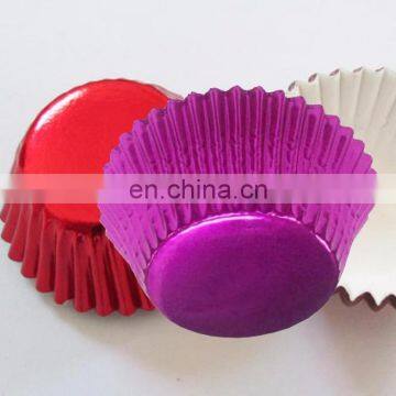 Color aluminum foil baking cups