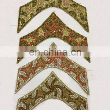 Fashion Women Shoe Upper Decorative Hot Fix Rhinestone