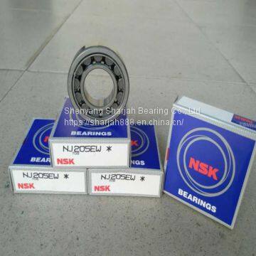 NSK Cylindrical Roller Bearings NJ205 eccentric bearing rn205 Size 255215mm