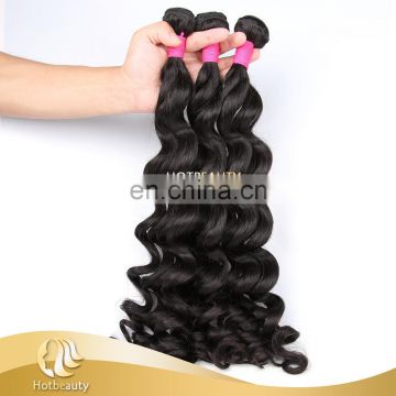 Wholesale Loose Wave Brazilian Hair Weave/Loose Wave Human Hair