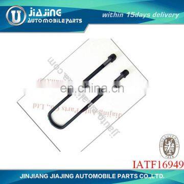 half-round flat black color metric u bolt for BPW BUS