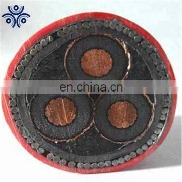 KEMA Test Report 12/20kv 3x185mm Copper Core XLPE Insulated SWA Armor PVC Sheath Underground Power Distribution XLPE Cable Price photo-2