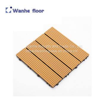 Wanhe WPC grey blue composite decking swimming pool