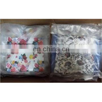 Transparent PVC Custom Printing Long Hand Tote Summer Beach Bag