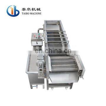 Water Spray Ozone Bubble Carrot Washing Machine Vegetable Cleaning Machine