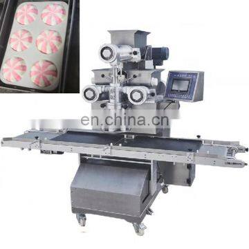 Best Sell Automatic Multifunction Cookie Mochi Encrusting And Tray Aligning Machine photo-5