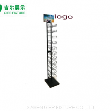 Free Standing Metal Storage Baseball Cap Hat Organizer Display Rack for Retail Sore photo-4