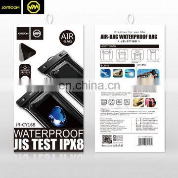 JOYROOM Air Bag IPX8 Plastic Waterproof Case for IPhone X/8/8plus/7/7plus/6s/6/6s Plus Samsung Galaxy S8/s7 Google Pixel HTC10 photo-3