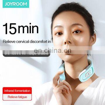 JOYROOM Smart 2020 Portable Mini Electric Wireless Intelligent Neck Massager 360 Infrared Physiotherapy photo-5
