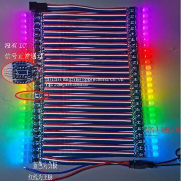 9883 Full Color Exposure Lamp Advertisement Signboard Exposure Lamp Luminous Word RGB Perforated Full Color Lamp String Full Color Exposure Lamp photo-3