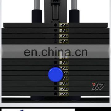 High Quality Body Building Pin Loaded Single Cable Tower Machine photo-4