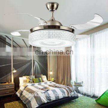 Invisible Modern Minimalist LED Ceiling Fan Light Fan Lights Living Room Bedroom Home Brand photo-4