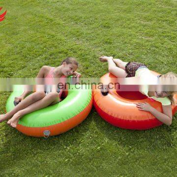 Kids and adult inflatable water park slide ski tubes for sale