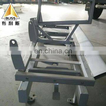 Long Seat Train Seat Fabric Safe and Comfort Three Seater Curve Design