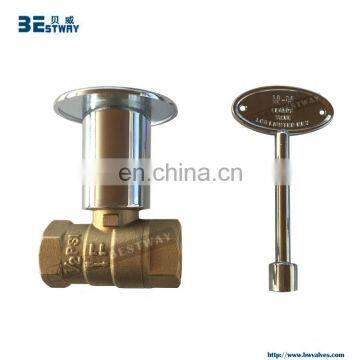 Gas Fryer Valve with Nickel Plated Key Manufacturer