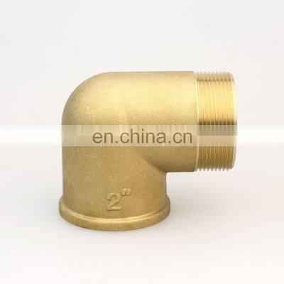 High quality 90 brass elbow F/M pipe fitting