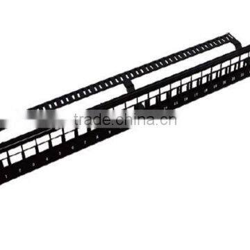 24 port rack mount optical Fiber blank patch panel