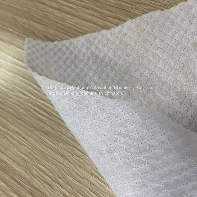Fabric Non-woven Compound Bonding Embossing Machine From Haobang Machine