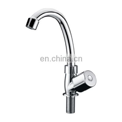 Easy Installation gaobao factory cold water goose neck faucet long neck kitchen faucet