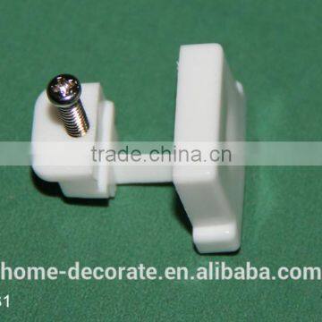 curtain track end stopper and cap