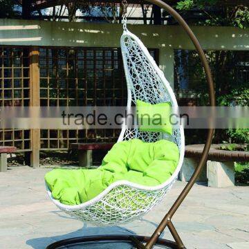 white wicker hanging chair cheap rattan moon chair gazebo patio furniture free cushion